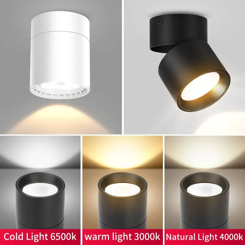 Zyphra - LED Opbouw Inbouwspot Tri Color Plafondlamp - Image 4